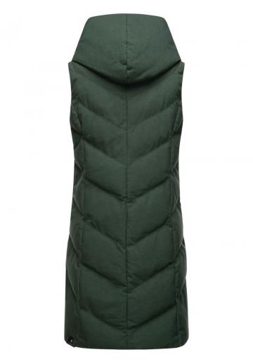 Длинный жилет