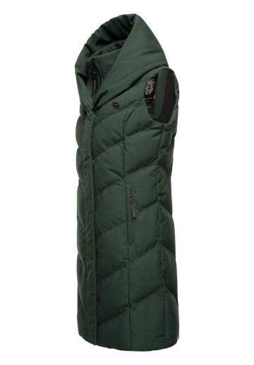 Длинный жилет