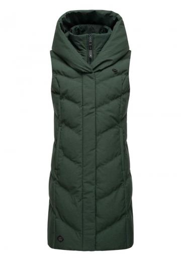 Длинный жилет