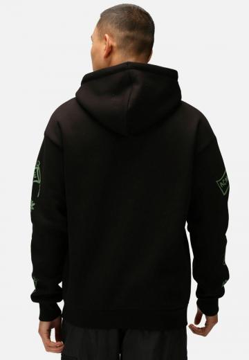 Пуловер с капюшоном