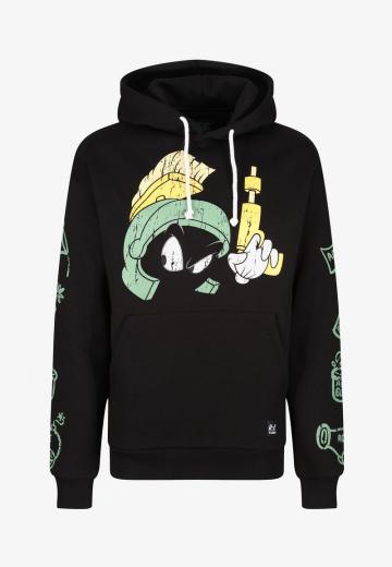 Пуловер с капюшоном