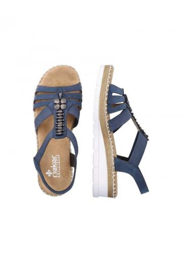 Босоножки на танкетке