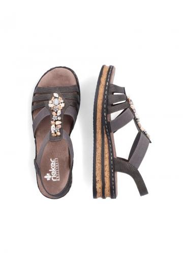 Босоножки на танкетке