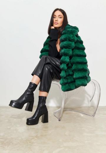 Полусапожки на высоком каблуке