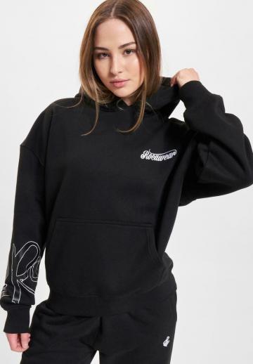 Пуловер с капюшоном