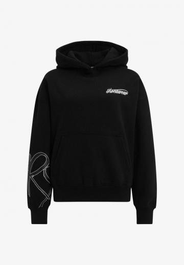 Пуловер с капюшоном