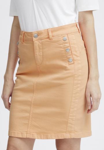 Юбка с накладными карманами