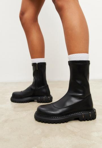 Полусапожки на платформе