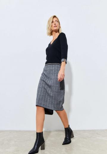 Полусапожки на высоком каблуке