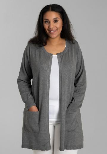 Длинный кардиган