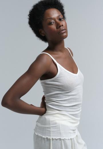 Топ на бретельках