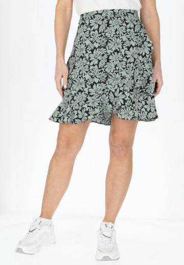 Юбка с воланами