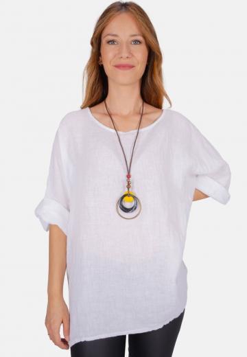 Длинная блузка