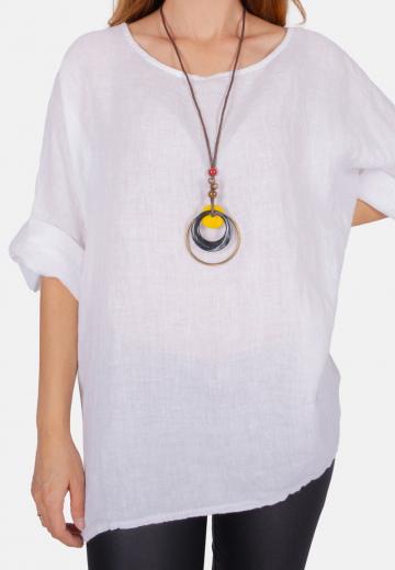 Длинная блузка