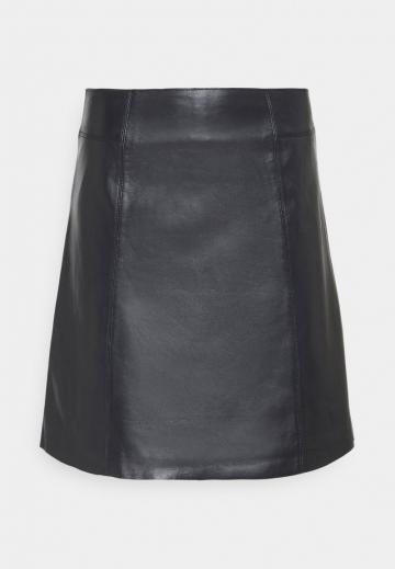 Кожаная юбка