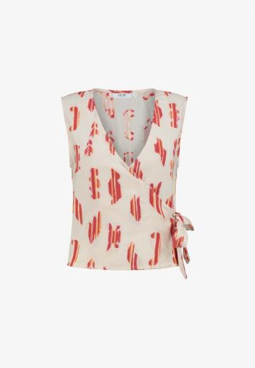 Блузка без рукавов