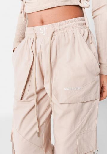 Юбка с накладными карманами