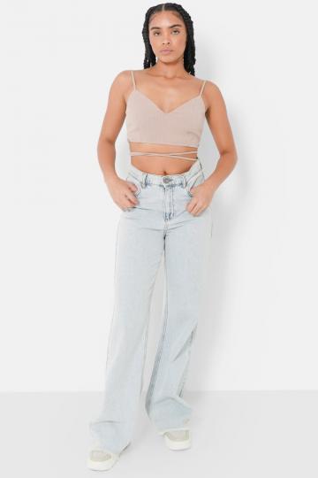 Топ на бретельках