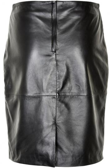 Кожаная юбка