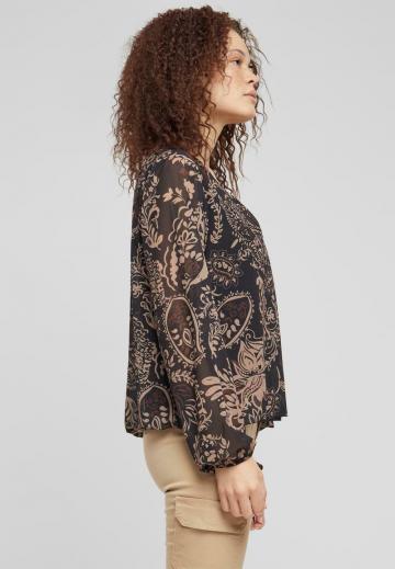 Шифоновая блузка