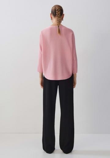 Пуловер с рукавом три четверти