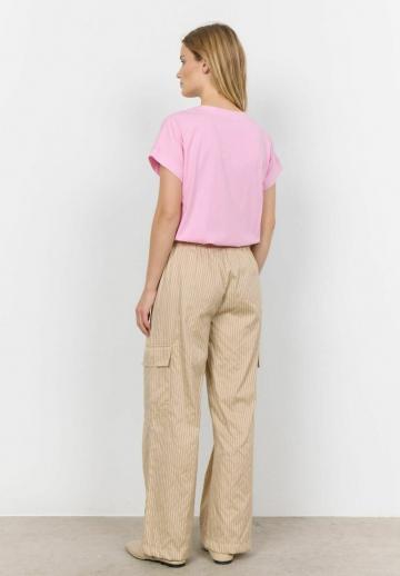 Брюки с накладными карманами