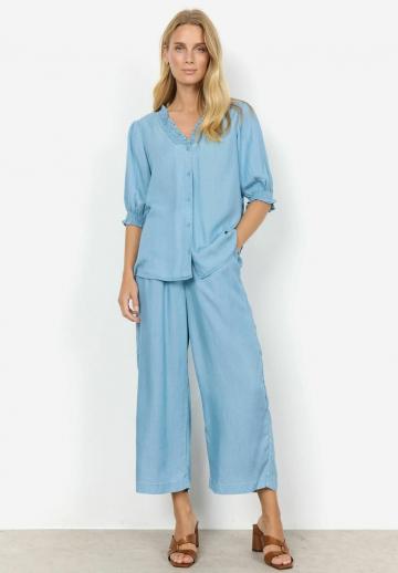 Джинсовая блузка