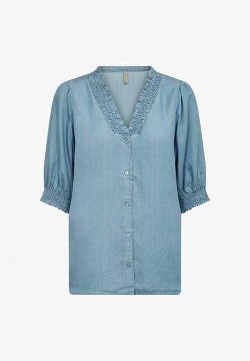 Джинсовая блузка