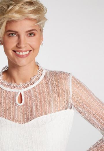 Кружевная блузка