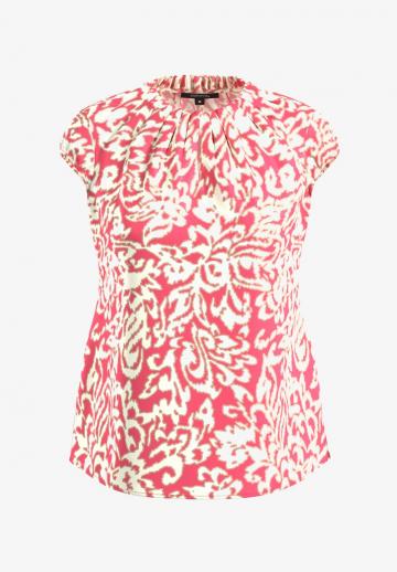 Атласная блузка