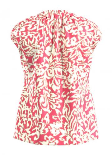 Атласная блузка