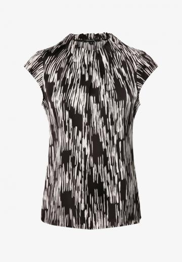 Атласная блузка