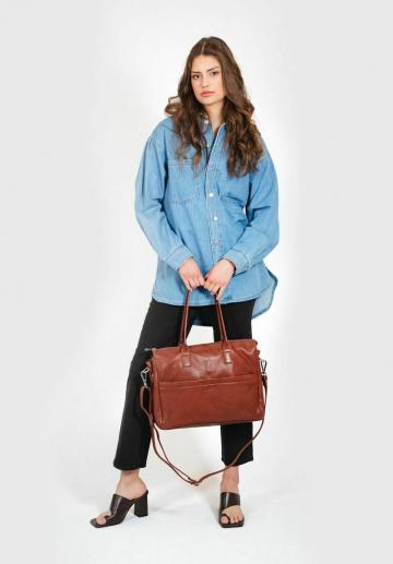 Кожаная сумка