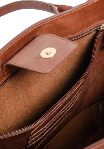 Кожаная сумка