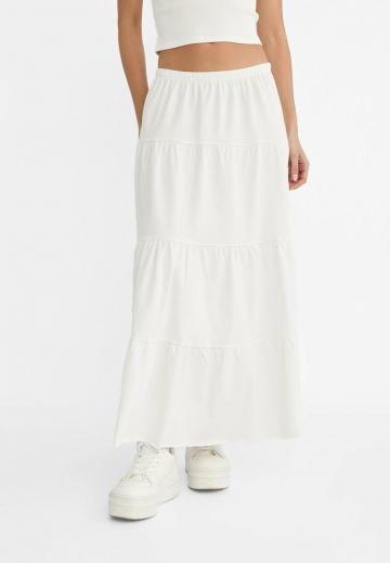 Юбка с воланами