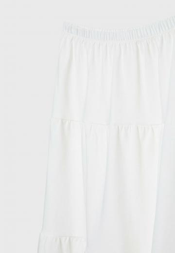 Юбка с воланами