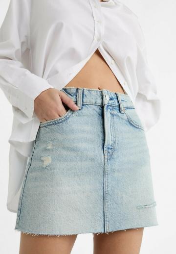 Джинсовая юбка