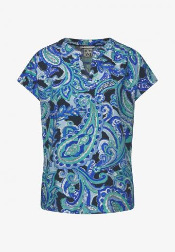 Атласная блузка