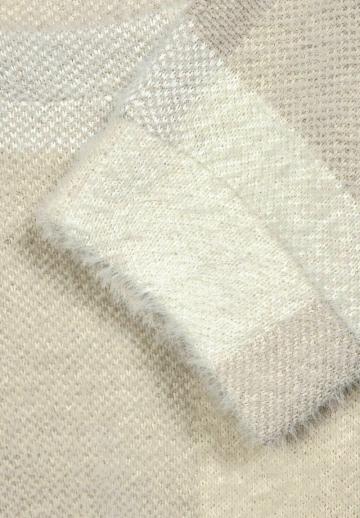 Пуловер с рукавом три четверти