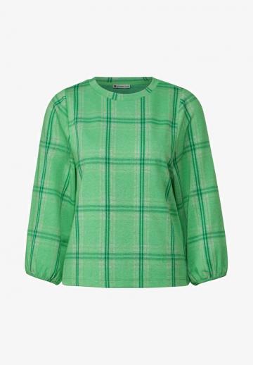 Пуловер с рукавом три четверти