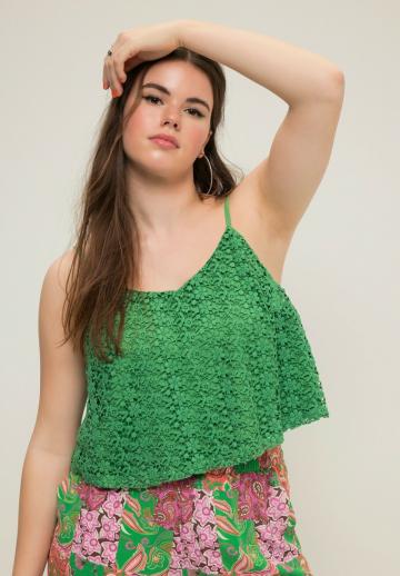 Топ на бретельках