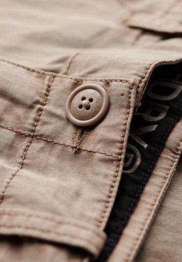 Брюки с накладными карманами