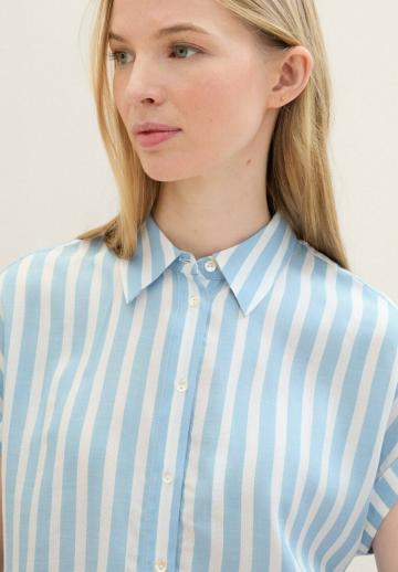 Атласная блузка