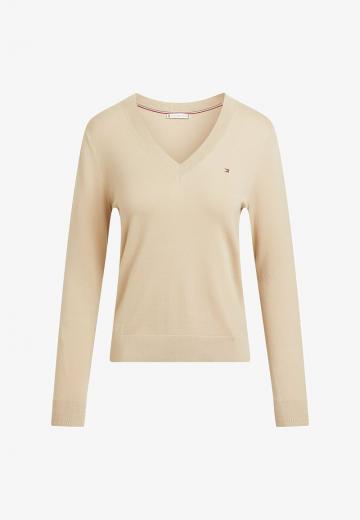 Пуловер в полоску