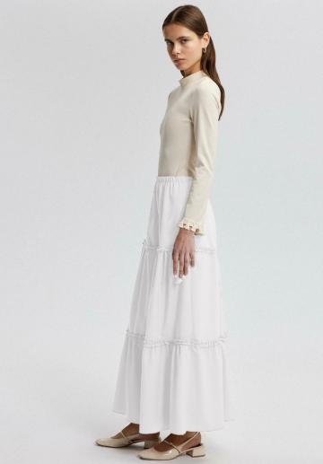Юбка с воланами