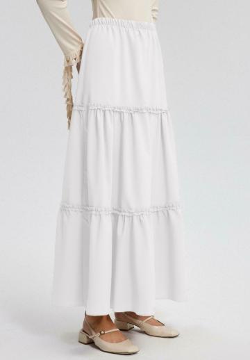 Юбка с воланами