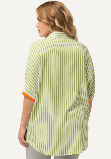 Атласная блузка