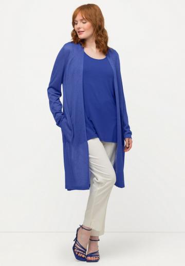 Длинный жилет