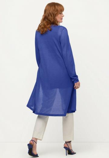 Длинный жилет