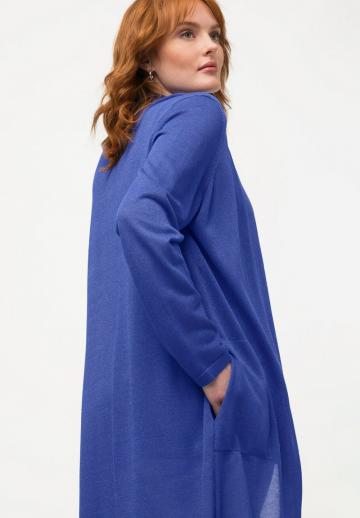 Длинный жилет